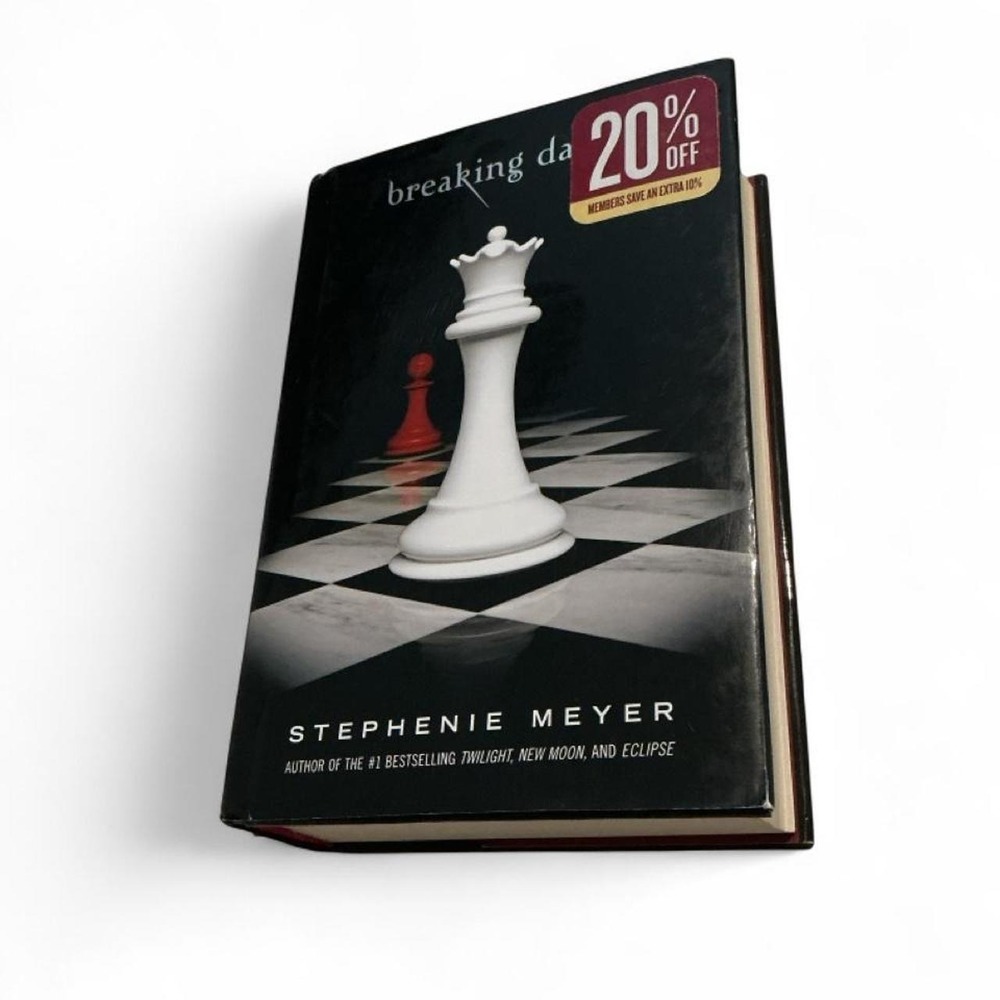 Stephenie‎ Meyer Breaking Dawn Hardcover Book OS Black Excellent Twilight Saga 4